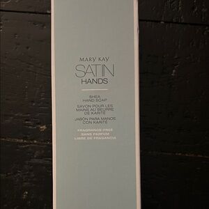 Mary Kay Satin Hands Shea Hand Soap - Fragrance-Free-NIB